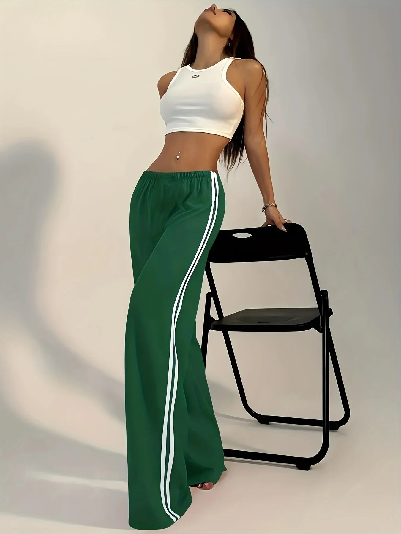 Solid Color Women’s Pants